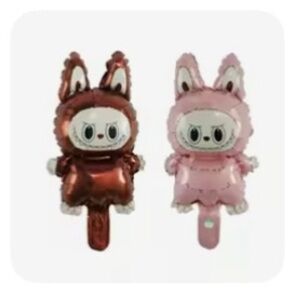 Pink and Brown Kawaii Stuffed Animals